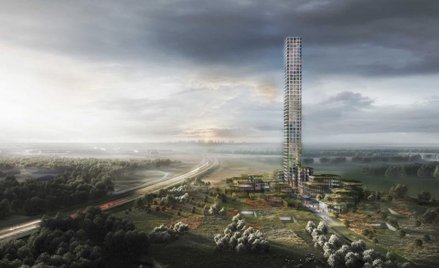 Duńczycy budują najwyższy budynek w zachodniej Europie: jak oko Saurona