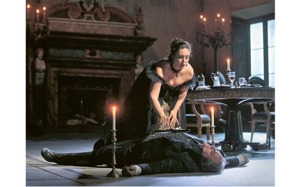 Sonya Yoncheva (Tosca) i Željko Lučić (Scarpia), Metropolitan Opera w Nowym Jorku