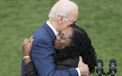Prezydent USA Joe Biden i Ketanji Brown Jackson