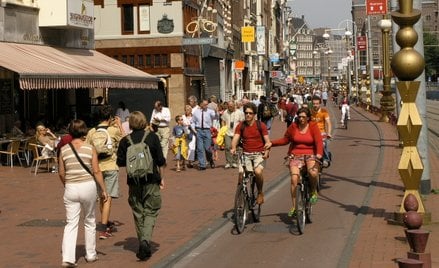 Amsterdam ma 500 kilometrów wydzielonych ścieżek rowerowych