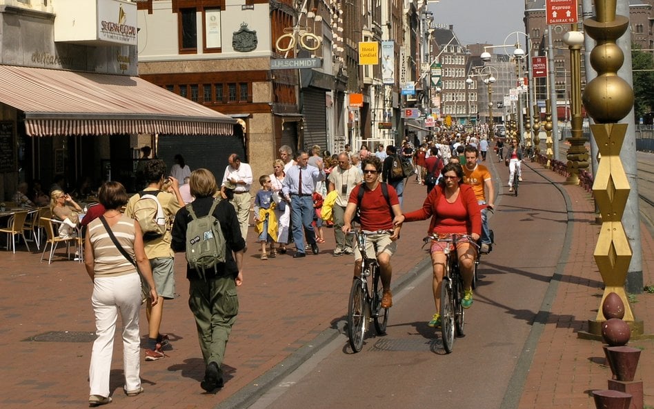 Amsterdam ma 500 kilometrów wydzielonych ścieżek rowerowych