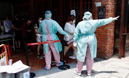 Koronawirus. 180 zakażeń w ciągu doby na Tajwanie. Obostrzenia