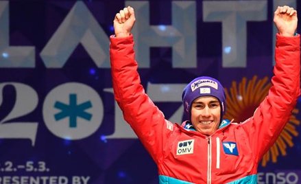 Stefan Kraft do tytułu mistrza świata może dodać Puchar Świata.