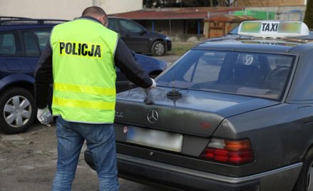 Taksówka skradziona podczas napadu