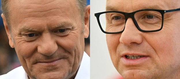 Premier Donald Tusk i prezydent Andrzej Duda