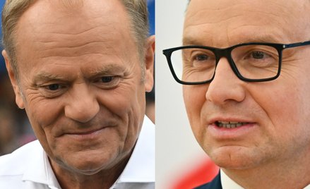 Premier Donald Tusk i prezydent Andrzej Duda