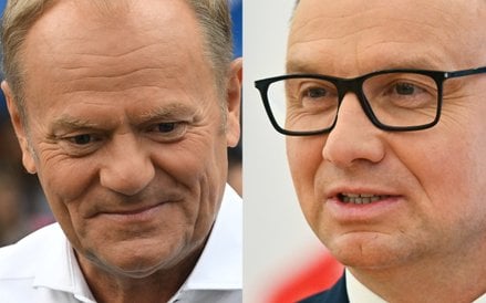 Premier Donald Tusk i prezydent Andrzej Duda