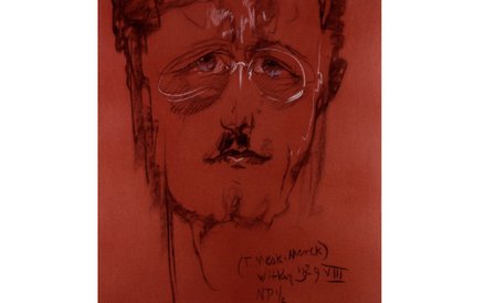 Witkacy Portret Stefana Glassa, 25 VIII 1929