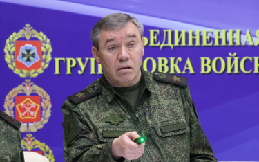 Szef sztabu generalnego Rosji gen. Walerij Gierasimow