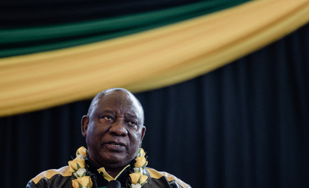 Prezydent RPA Cyril Ramaphosa