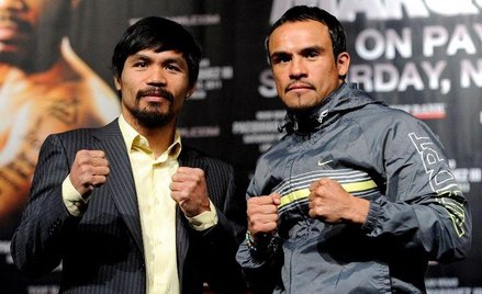 Juan Manuel Marquez (z prawej) i Manny Pacquiao