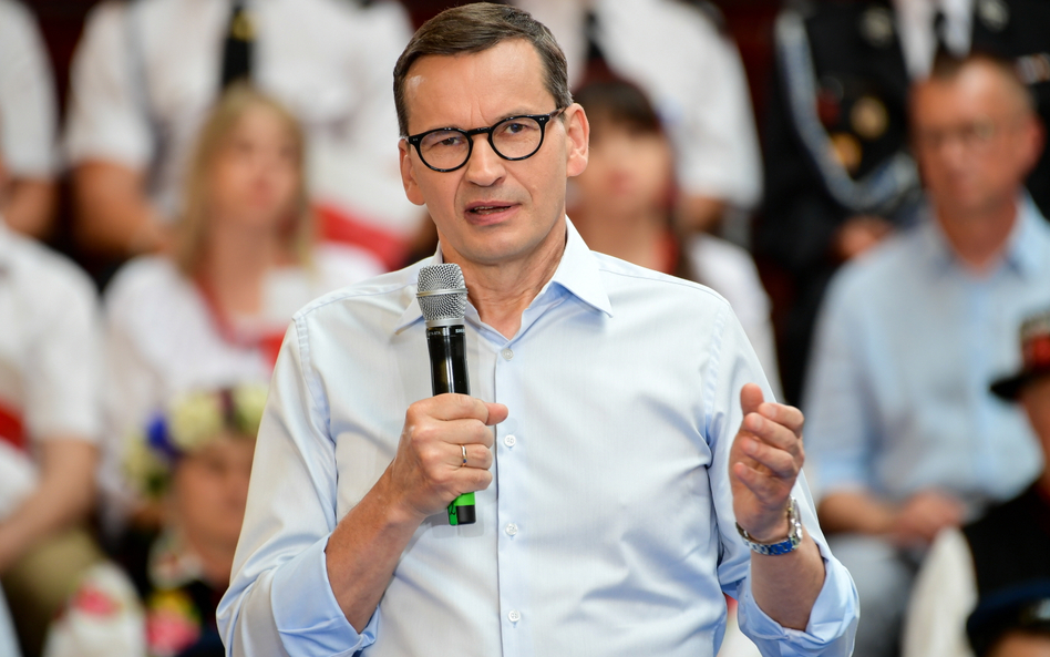 Premier Mateusz Morawiecki