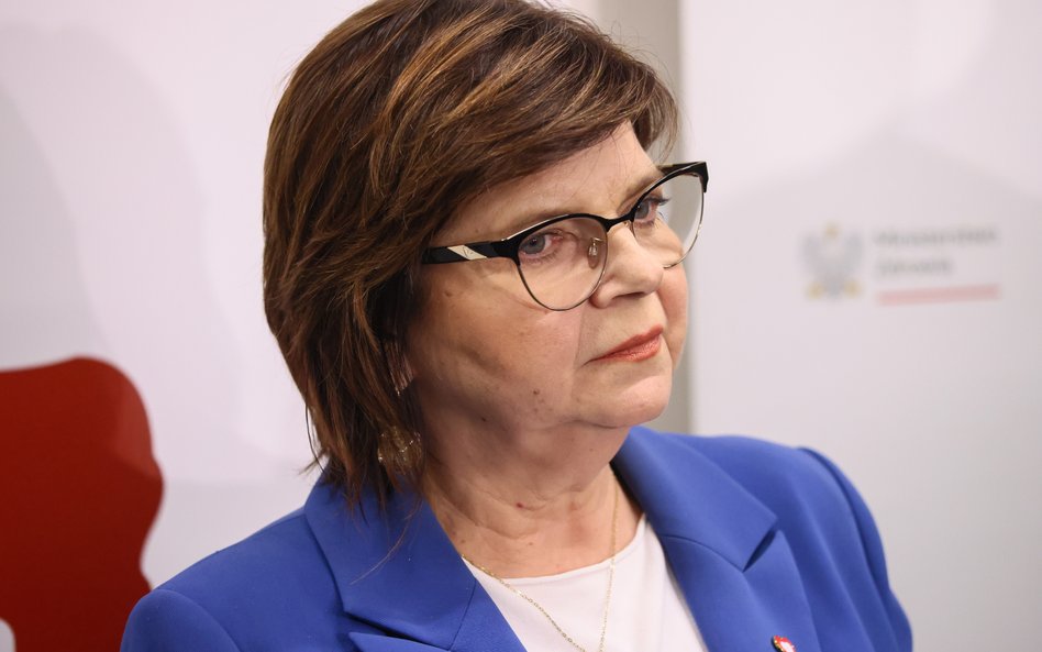 Minister zdrowia Izabela Leszczyna