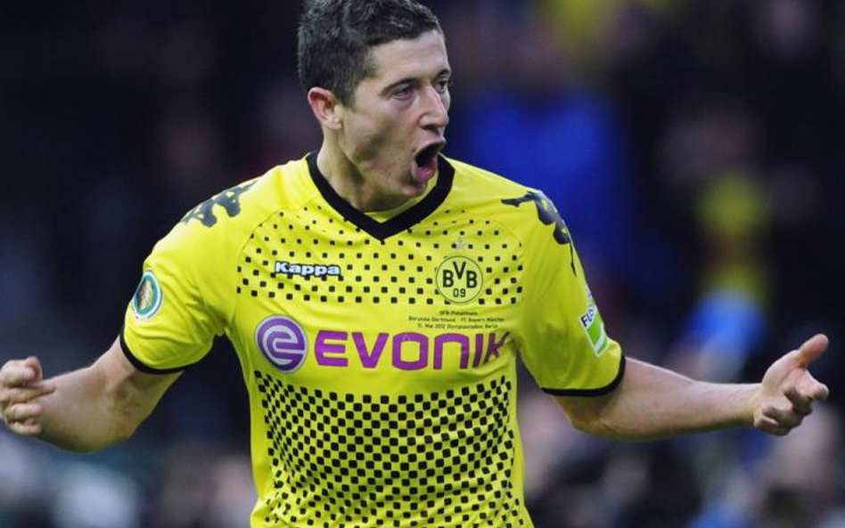 Robert Lewandowski dwa lata temu w finale strzelił Bayernowi trzy bramki. Borussia wygrała 5:2