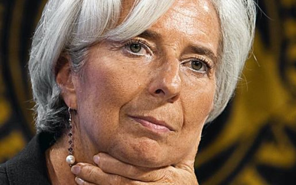 Dyrektor zarządzająca MFW Christine Lagarde