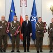 Uroczystość wręczenia awansów generalskich w Pałacu Prezydenckim w Warszawie