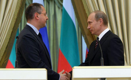 Premier Bułgarii Siergiej Staniszew i premier Rosji Władimir Putin rozmawiali w Moskwie o gazociągu 
