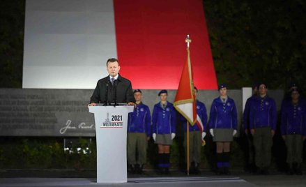 Mariusz Błaszczak, minister obrony narodowej na Westerplatte