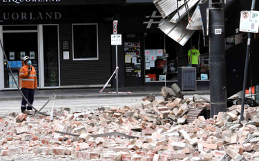 Melbourne po trzęsieniu ziemi