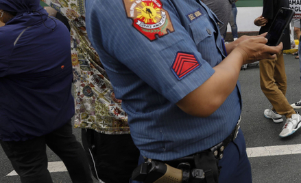 Filipiński policjant
