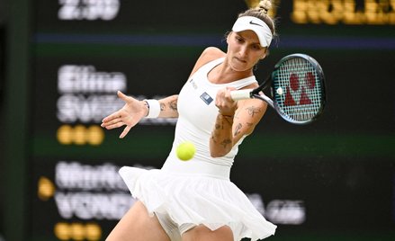 Marketa Vondrousova pierwszy raz w karierze awansowała do finału Wimbledonu