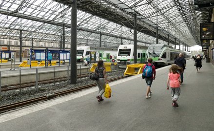 Dworzec główny w Helsinkach