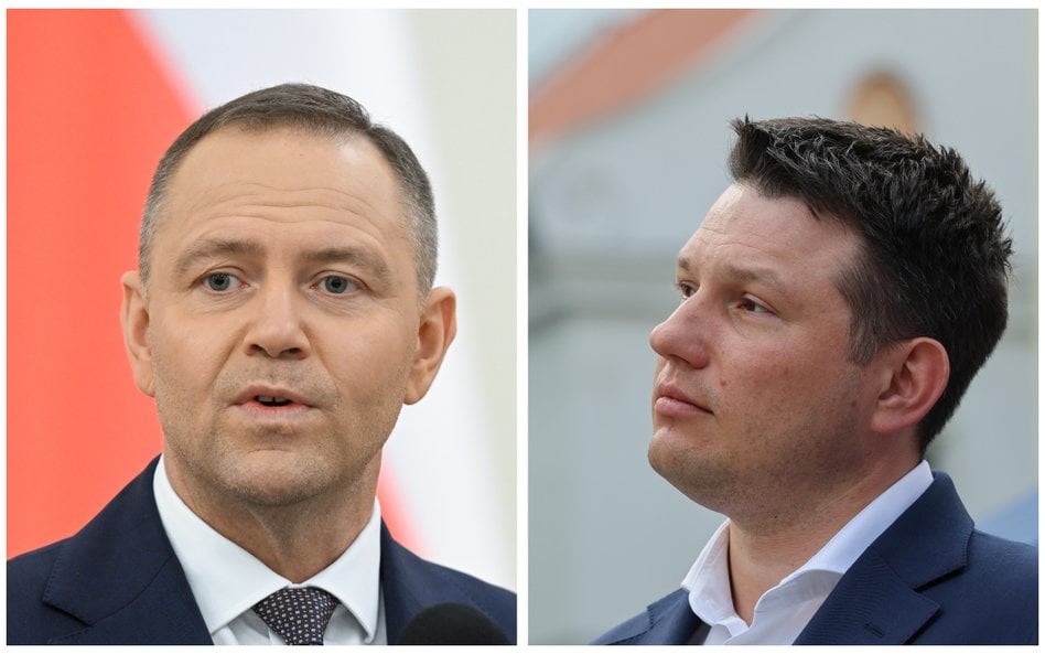 Karol Nawrocki i Sławomir Mentzen