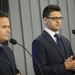 Posłowie Adam Hofman i Mariusz Antoni Kamiński