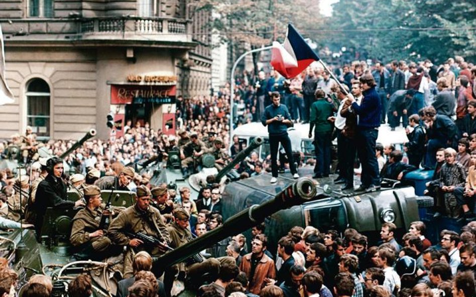 Praga Czeska, 21 sierpnia 1968 r.: daremna próba zablokowania sowieckich czołgów