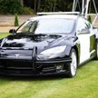 Policyjna Tesla, której zabrakło prądu