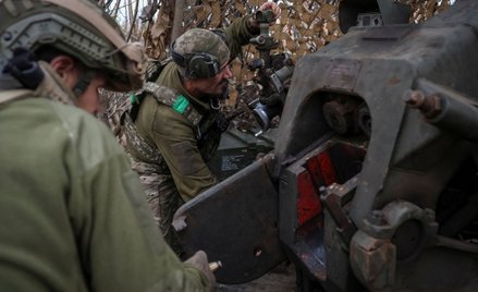 Ukraińscy artylerzyści