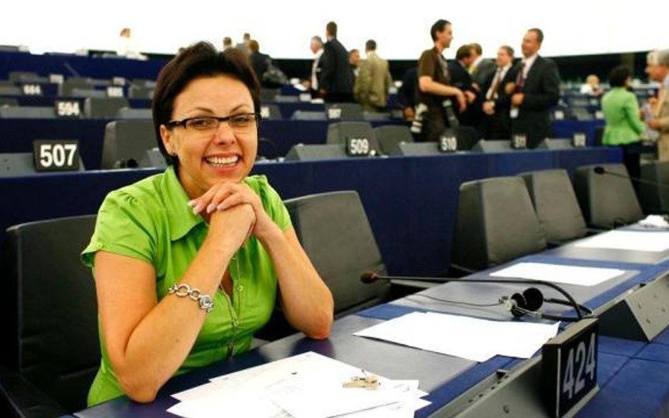 Problemy europosłanki PO