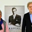 Sławomir Grünberg, reżyser i Dariusz Jabłoński, producent filmu "Karski i władcy ludzkości"