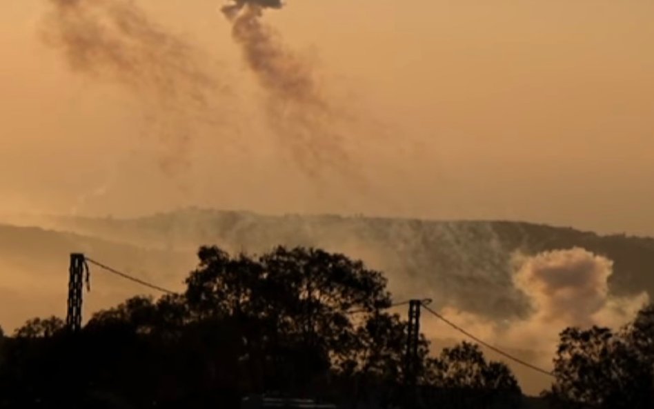 Izrael użył białego fosforu przeciw cywilom? Poważne oskarżenie Human Rights Watch