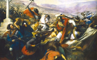 Charles de Steuben, „Bitwa pod Poitiers” (fragment obrazu)