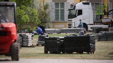 Trwa usuwanie zniszczeń po imprezie w Pałacu w Wilanowie
