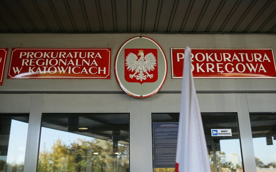 Siedziba Prokuratury Regionalnej w Katowicach, która prowadzi śledztwo ws. Zondacrypto