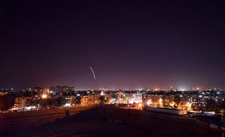 Izraelskie rakiety spadły na Damaszek