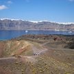 Kratery na wyspie Santorini