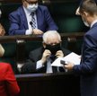 Prezes PiS Jarosław Kaczyński w Sejmie