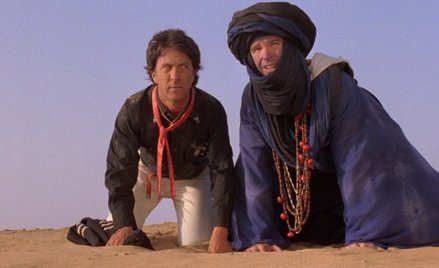Dustin Hoffman i Warren Beatty w filmie "Ishtar"