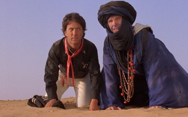 Dustin Hoffman i Warren Beatty w filmie "Ishtar"