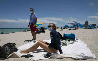 USA: Rekordowe liczby zakażeń w Teksasie, Kalifornii, na Florydzie