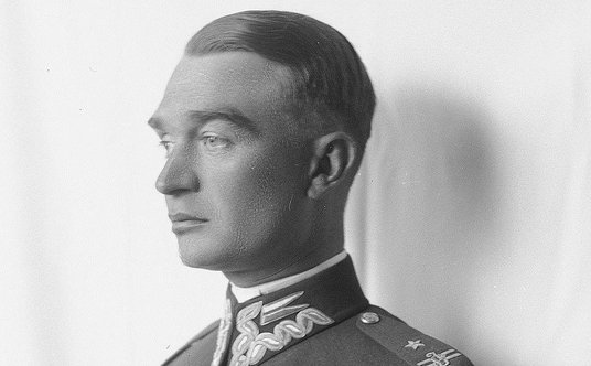 Józef Szostak jeszcze w stopniu majora (1931)