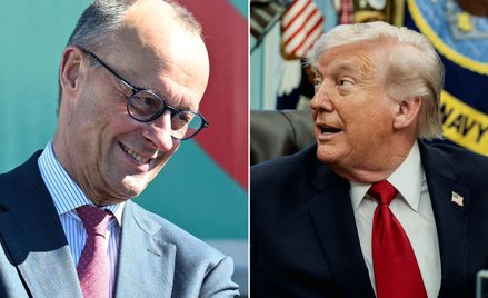 Friedrich Merz i Donald Trump