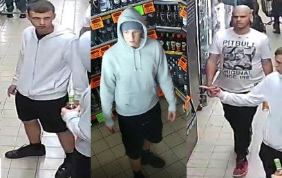 Każdy, kto posiada jakiekolwiek informacje na temat mężczyzn ze zdjęcia, jest proszony o kontakt z p