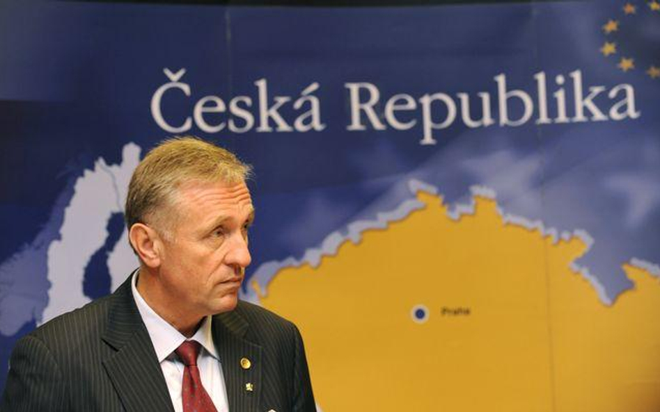 Premier Czech Mirek Topolanek