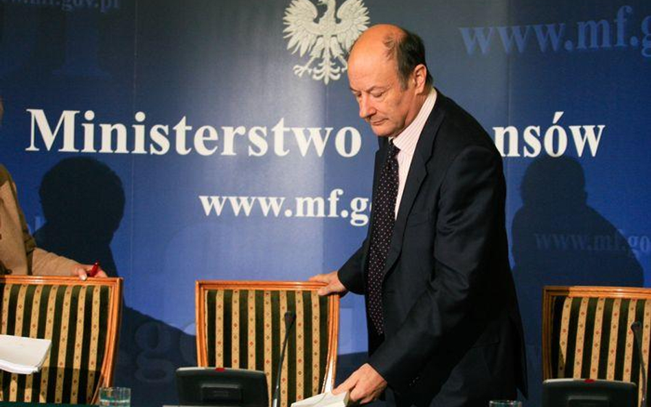 Minister finansów Jacek Rostowski