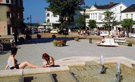 Wschód, Ahlbeck – wyremontowana za pieniądze Zachodu starówka