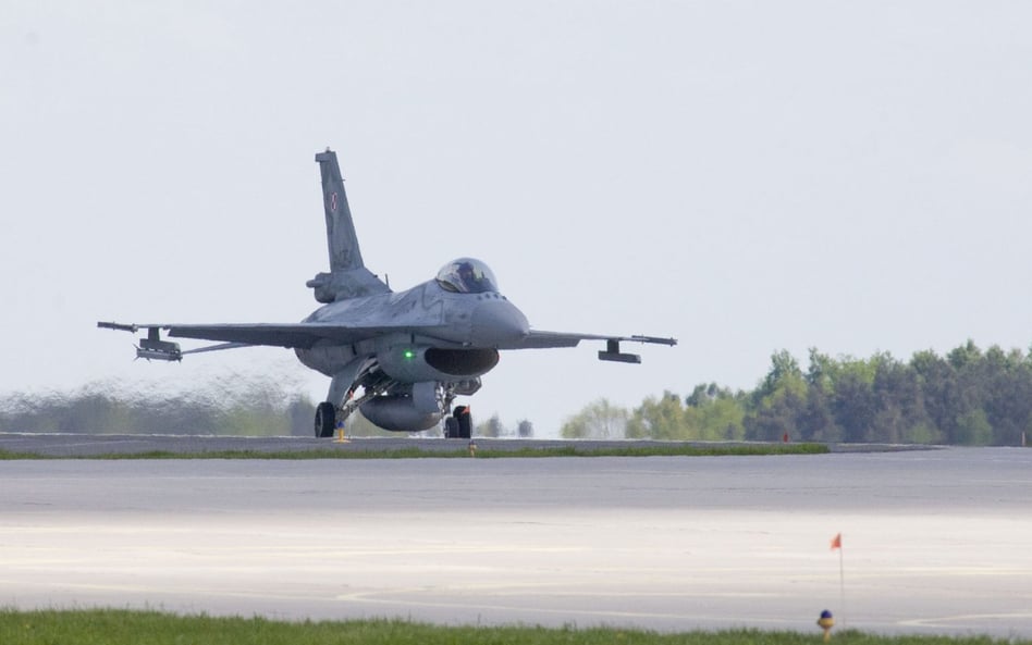 F-16 Polskich Sił Powietrznych. Fot./Marian Zubrzycki